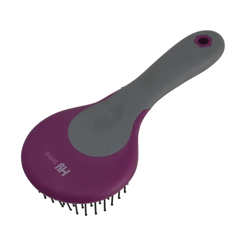 Hy Sport Active Mane and Tail Brush - Burgundy